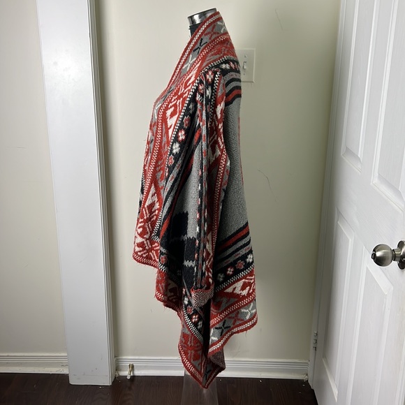 Nevada Vintage Aztec Southwestern Drape Cardigan Size Medium - Picture 3 of 8